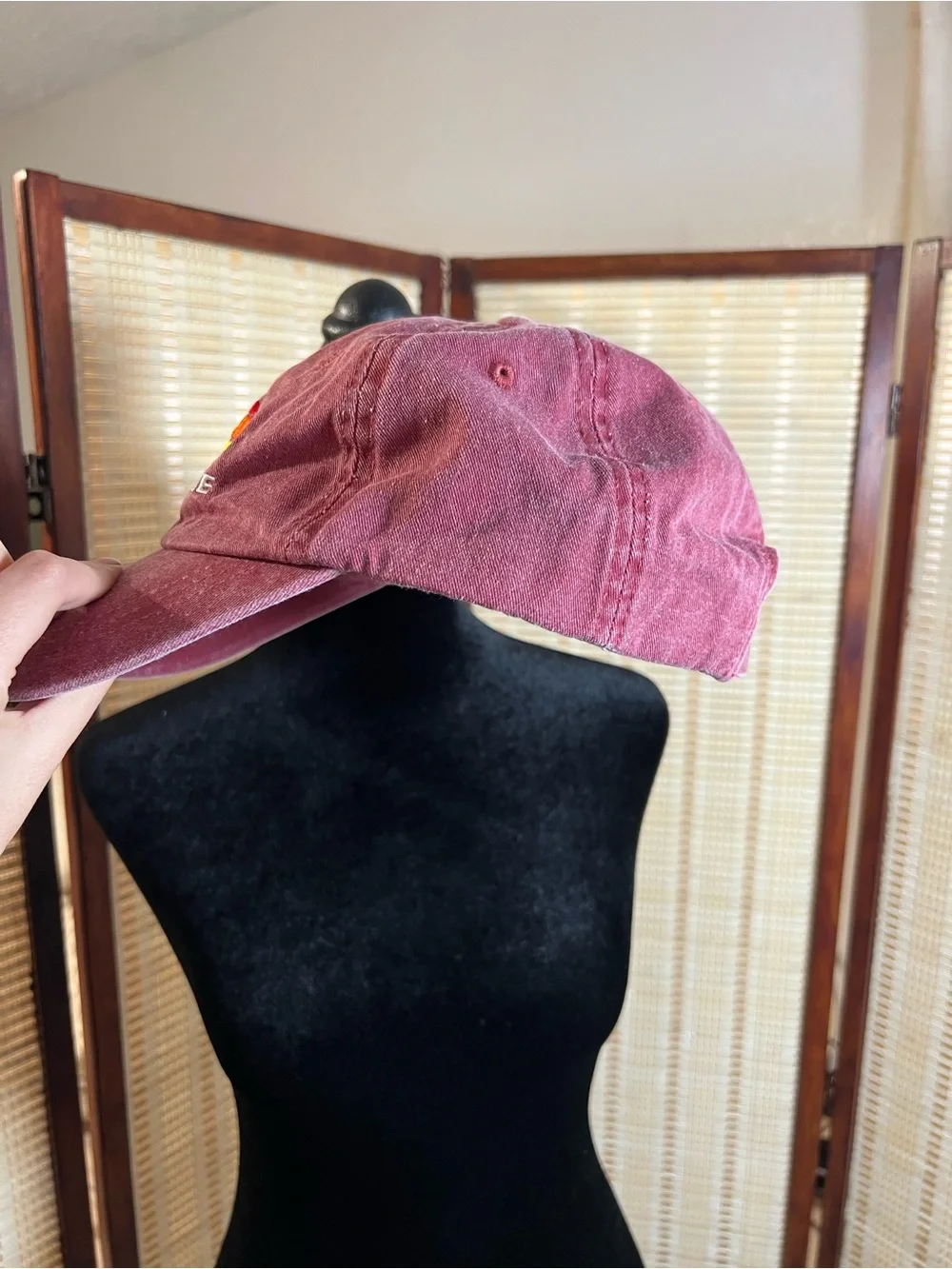 Yellowstone Sunset Mountain Embroidered Vintage Style Dad Hat/Baseball Cap ⛰️